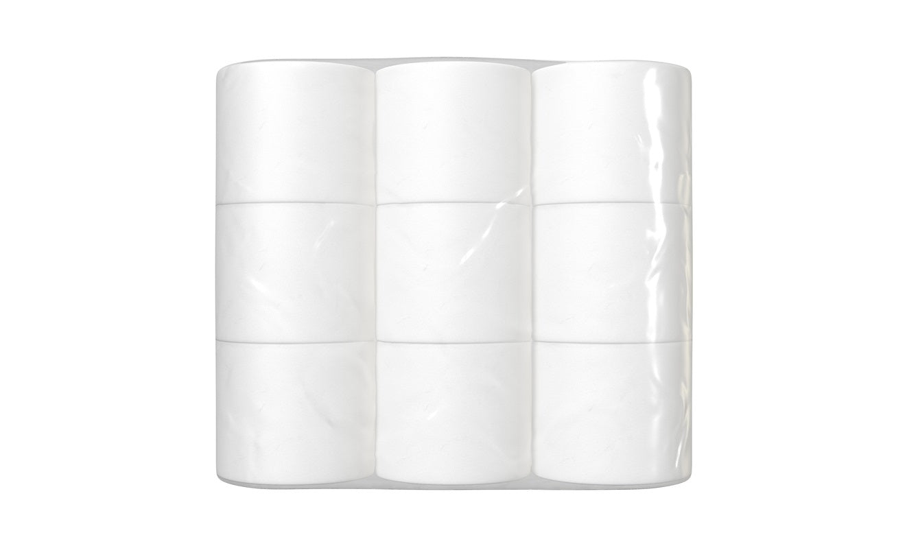 azur Toilettenpapier 3-lagig – 72 Rollen Komfort-Zellstoff für Haushalt & Gewerbe