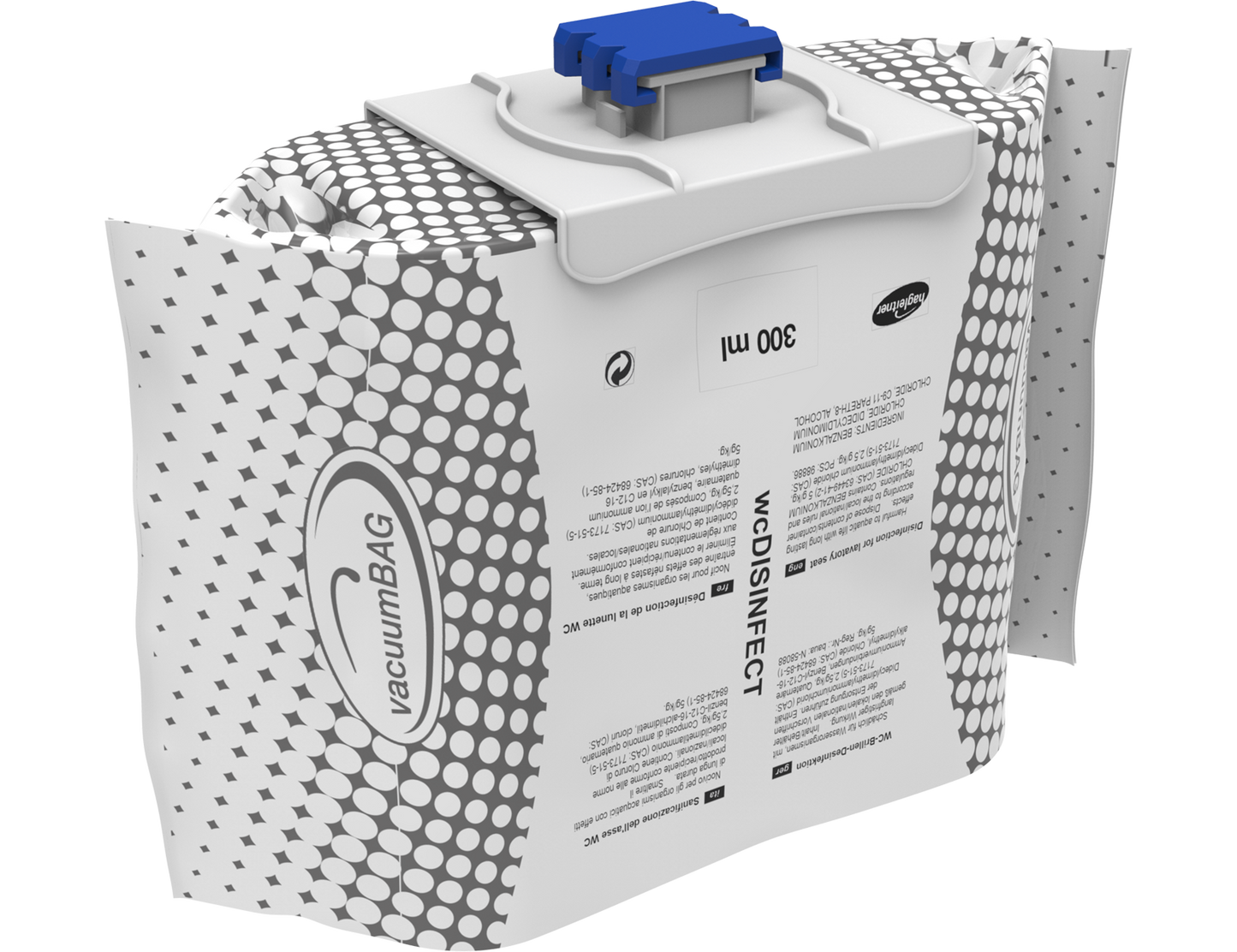 Hagleitner WC-Desinfect 300 ml – gebrauchsfertiger Schaum zur Toilettenbrillendesinfektion