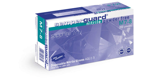 azur Einweghandschuhe 100 Stk. – Hygienische Schutzhandschuhe