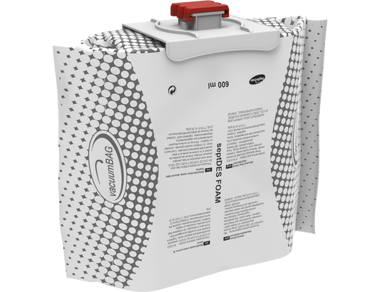 Hagleitner septDES FOAM 600 ml – alkoholfreier Händedesinfektions-Schaum (EN 1500 & EN 1499)